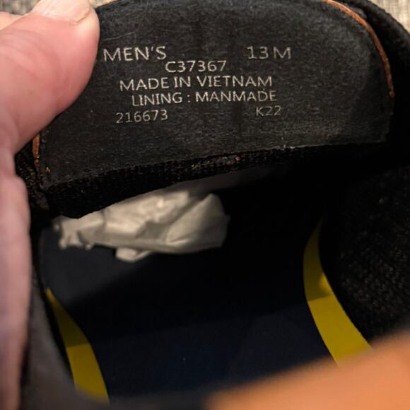 COLE HAAN Men's Grand+ Stitchlite Wing Tip Knit Flexible Oxford black/ivory 13M - Picture 7 of 8